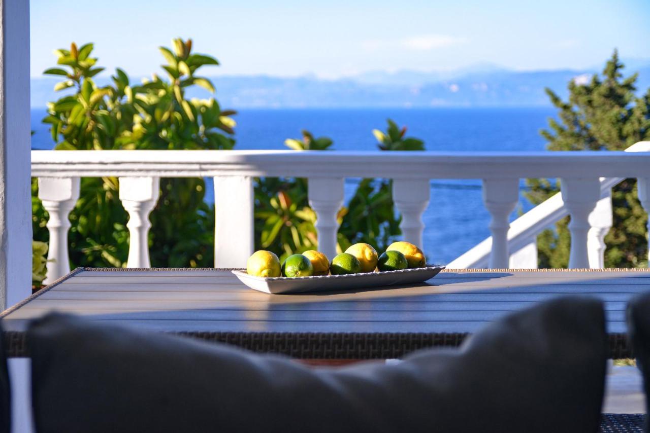 New! Paxoswhite Sea View Apartments & Studios! Gaios Eksteriør billede